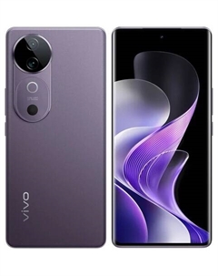 Смартфон Vivo V40, 6.78" 2800x1260 AMOLED, Qualcomm Snapdragon 7 Gen 3, 12Gb RAM, 256Gb, 3G/4G/5G, NFC, Wi-Fi, BT, 2xCam, 2-Sim, 5500 мА⋅ч, USB Type-C, Android 14, фиолетовый (V40_Purple_V2348 12+256)