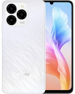 Смартфон Meizu Note 21, 6.74" 1600x720 IPS, Unisoc Tiger T606, 4Gb RAM, 256Gb, 3G/4G, NFC, Wi-Fi, BT, 2xCam, 2-Sim, 5000 мА⋅ч, USB Type-C, Android 14, белый (83.45.44501512RU)