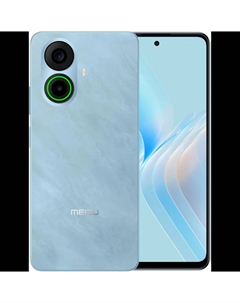 Смартфон Meizu Note 21 Pro, 6.78" 2400x1080 IPS, MediaTek Helio G99, 8Gb RAM, 256Gb, 3G/4G, NFC, Wi-Fi, BT, 2xCam, 2-Sim, 5000 мА⋅ч, USB Type-C, Android 14, голубой (83.46.44605507OS)