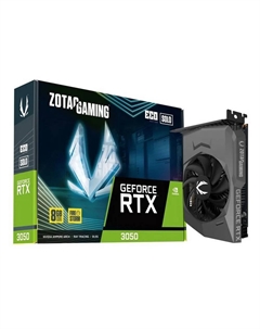 Видеокарта NVIDIA GeForce RTX 3050 ECO SOLO, 8Gb GDDR6, 128 бит, PCI-E, HDMI, 3DP, Retail (ZT-A30500R-10L) Zotac