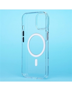Чехол-накладка Activ SM039 SafeMag для смартфона Apple iPhone 15, TPU, прозрачный (238606)
