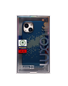Чехол-накладка Luxo Creative PC для смартфона Apple iPhone 15, TPU, синий 135 (235831) Luxo creative