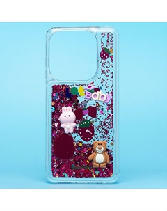 Чехол-накладка Activ SC331 для смартфона Infinix Hot 40i, силикон, бордовый 003 (236425)