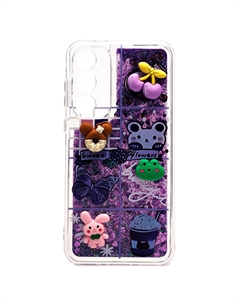 Чехол-накладка Activ SC331 для смартфона Samsung Galaxy A35, силикон, фиолетовый (238190)