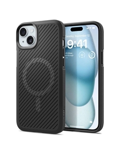 Чехол-накладка Spigen Core Armor для смартфона Apple iPhone 15, TPU, черный (ACS06480)