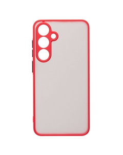 Чехол-накладка Activ PC041 для смартфона Samsung Galaxy S24FE, силикон, красный (237274)