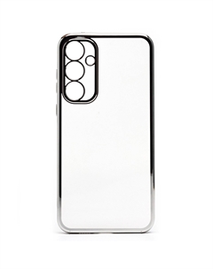 Чехол-накладка Activ Pilot для смартфона Samsung Galaxy A55, силикон, серебристый (237521)