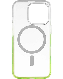 Чехол-накладка UBEAR Fusion для смартфона Apple iPhone 16 Pro, поликарбонат/термопластичный полиуретан, лайм (CS443LM63PFS-I24M) Ubear