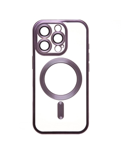 Чехол-накладка Activ SM027 SafeMag для смартфона Apple iPhone 16 Pro, силикон, темно-фиолетовый (235515)