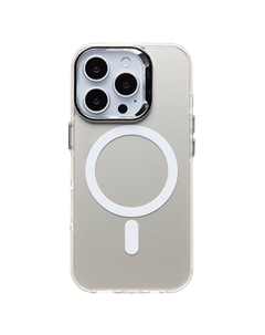 Чехол-накладка Activ SM025 SafeMag для смартфона Apple iPhone 16 Pro, силикон, белый (235560)