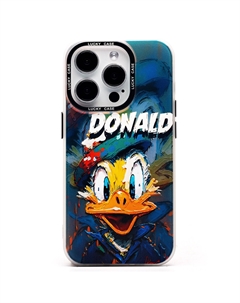 Чехол-накладка Activ PC081 для смартфона Apple iPhone 15 Pro, силикон, принт 004 (236575)