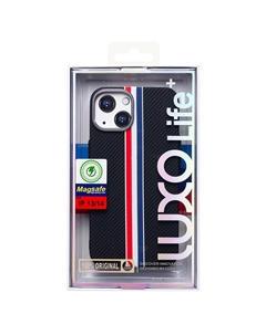 Чехол-накладка Luxo Creative PC для смартфона Apple iPhone 13/iPhone 14, TPU, черный 129 (235881) Luxo creative