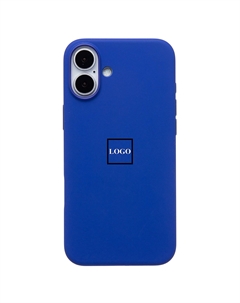 Чехол-накладка ORG Silicone Case SafeMag с анимацией для смартфона Apple iPhone 16 Plus, силикон, синий (235639) Org