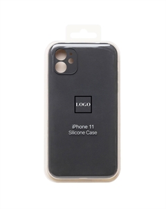 Чехол-накладка ORG Soft Touch для смартфона Apple iPhone 11, силикон, темно-серый (236236) Org