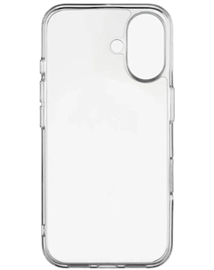 Чехол-накладка UBEAR Real для смартфона Apple iPhone 16, поликарбонат/термопластичный полиуретан, прозрачный (CS391TT61RL-I24) Ubear