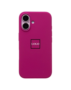 Чехол-накладка ORG Silicone Case SafeMag с анимацией для смартфона Apple iPhone 16, силикон, фуксия (236701) Org