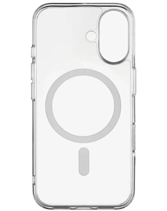 Чехол-накладка UBEAR Real для смартфона Apple iPhone 16, поликарбонат/термопластичный полиуретан, прозрачный (CS395TT61RL-I24M) Ubear