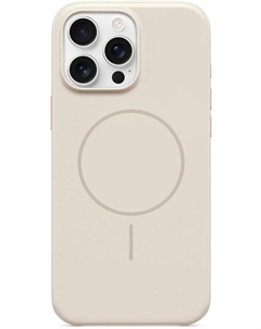 Чехол-накладка Beats A3380 для смартфона Apple iPhone 16 Pro Max, поликарбонат/микрофибра, белый (MCFR4PA/A)