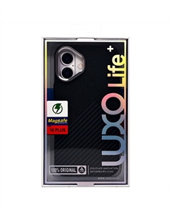 Чехол-накладка Luxo Creative PC для смартфона Apple iPhone 16 Plus, TPU, черный 122 (235592) Luxo creative