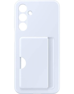 Чехол-накладка Samsung Card Slot Case EF-OA166TLEGRU для смартфона Samsung Galaxy A16, TPU, голубой (EF-OA166TLEGRU)