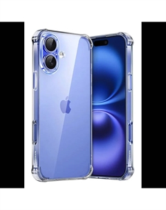 Чехол-накладка UGREEN CA101 для смартфона Apple iPhone 16, силикон, прозрачный (45913) Ugreen