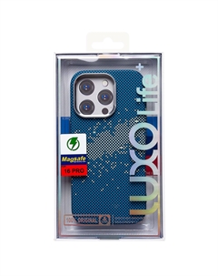 Чехол-накладка Luxo Creative PC для смартфона Apple iPhone 16 Pro, TPU, синий 135 (235577) Luxo creative