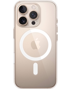 Чехол-накладка Apple Clear Case with MagSafe для смартфона Apple iPhone 16 Pro, поликарбонат, прозрачный (MA7E4ZM/A)