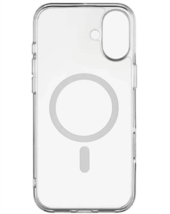 Чехол-накладка UBEAR Real для смартфона Apple iPhone 16 Plus, поликарбонат/термопластичный полиуретан, прозрачный (CS397TT67RL-I24M) Ubear