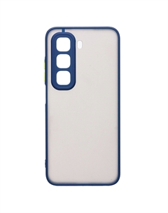 Чехол-накладка Activ PC041 для смартфона Infinix Hot 50 5G, силикон, темно-синий (237603)