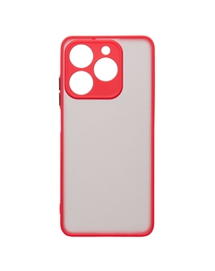 Чехол-накладка Activ PC041 для смартфона Realme C61 4G Global, силикон, красный (236997)