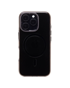 Чехол-накладка Activ SM039 SafeMag для смартфона Apple iPhone 16 Pro, TPU, черный/прозрачный (238613)