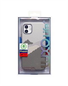 Чехол-накладка Luxo Creative PC для смартфона Apple iPhone 11, TPU, серый 125 (235890) Luxo creative