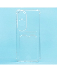 Чехол-накладка Activ SC276 с картхолдером для смартфона Oppo A60 4G, силикон, прозрачный (237727)