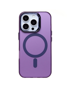 Чехол-накладка Activ SM025 SafeMag для смартфона Apple iPhone 16 Pro, силикон, фиолетовый (235561)