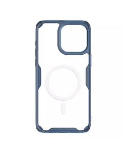 Чехол-накладка Nillkin Nature TPU Pro Magnetic Case для смартфона Apple iPhone 15 Pro, пластик, силикон, синий (7021345)
