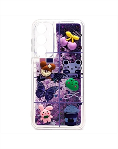 Чехол-накладка Activ SC331 для смартфона Samsung Galaxy A55, силикон, фиолетовый (238188)