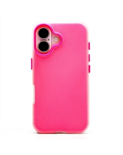 Чехол-накладка Activ SC346 для смартфона Apple iPhone 16, силикон, розовый (238146)