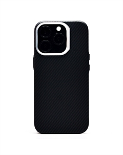 Чехол-накладка Activ SM028 SafeMag Carbon для смартфона Apple iPhone 16 Pro, карбон, черный (236556)