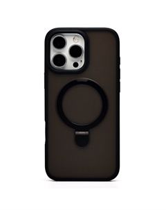 Чехол-накладка Activ SM088 SafeMag для смартфона Apple iPhone 16 Pro Max, силикон, черный (236500)