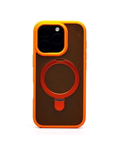 Чехол-накладка Activ SM088 SafeMag для смартфона Apple iPhone 16 Pro, силикон, оранжевый (236502)