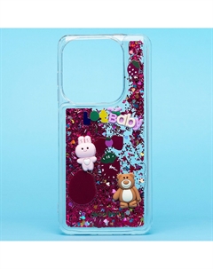 Чехол-накладка Activ SC331 для смартфона TECNO Spark 20C, силикон, бордовый 003 (236423)