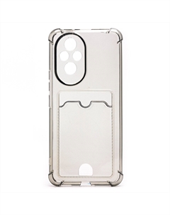 Чехол-накладка Activ SC276 с картхолдером для смартфона HONOR 200, силикон, черный (237824)