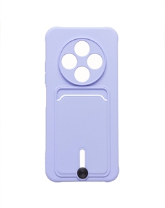 Чехол-накладка Activ SC304 с картхолдером для смартфона TECNO Spark 30C 4G, силикон, светло-фиолетовый (237702)