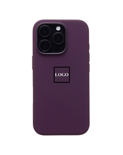 Чехол-накладка ORG Silicone Case SafeMag с анимацией для смартфона Apple iPhone 16 Pro, силикон, сливовый (236690) Org