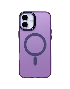Чехол-накладка Activ SM025 SafeMag для смартфона Apple iPhone 16 Plus, силикон, фиолетовый (235555)