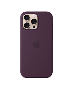 Чехол-накладка Apple Silicone Case with MagSafe для смартфона Apple iPhone 16 Pro Max, силикон, сливовый (MYYW3ZM/A)