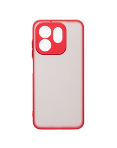 Чехол-накладка Activ PC041 для смартфона Infinix Hot 50i, силикон, красный (237625)