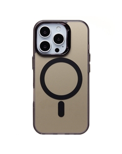 Чехол-накладка Activ SM025 SafeMag для смартфона Apple iPhone 16 Pro, силикон, черный (235558)