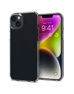 Чехол-накладка Spigen Liquid Crystal для смартфона Apple iPhone 14 Plus, резина, прозрачный (ACS04887)