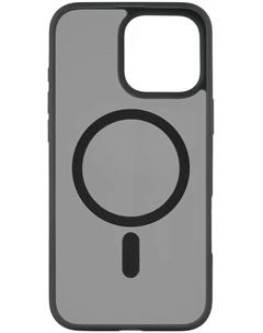 Чехол-накладка UBEAR Cloud для смартфона Apple iPhone 16 Pro Max, поликарбонат/термопластичный полиуретан, черный (CS434BL69PMT-I24M) Ubear